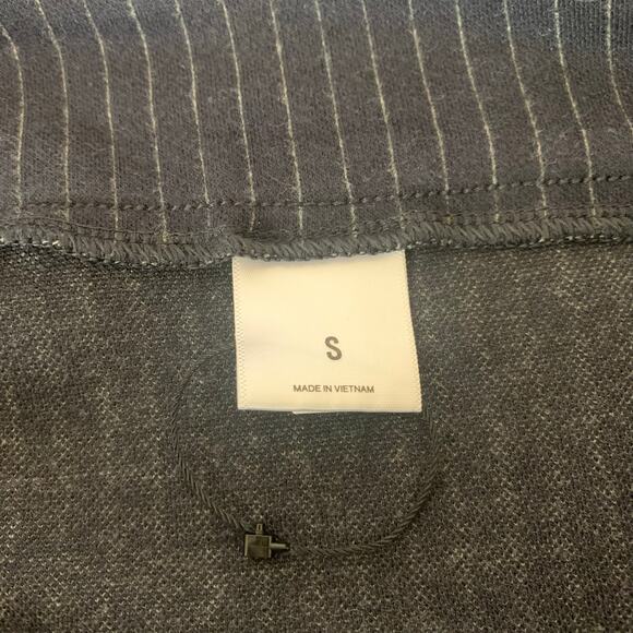 Express Columnist Ankle Gray Pinstripe Stretch Dress Pants Size Small - Picture 9 of 10